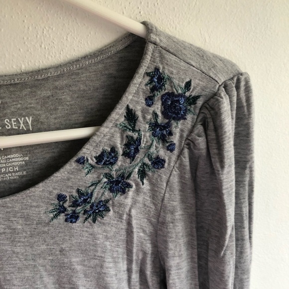 TWO FOR PRICE OF ONE! AMERICAN EAGLE LONG SLEEVES - Picture 2 of 4